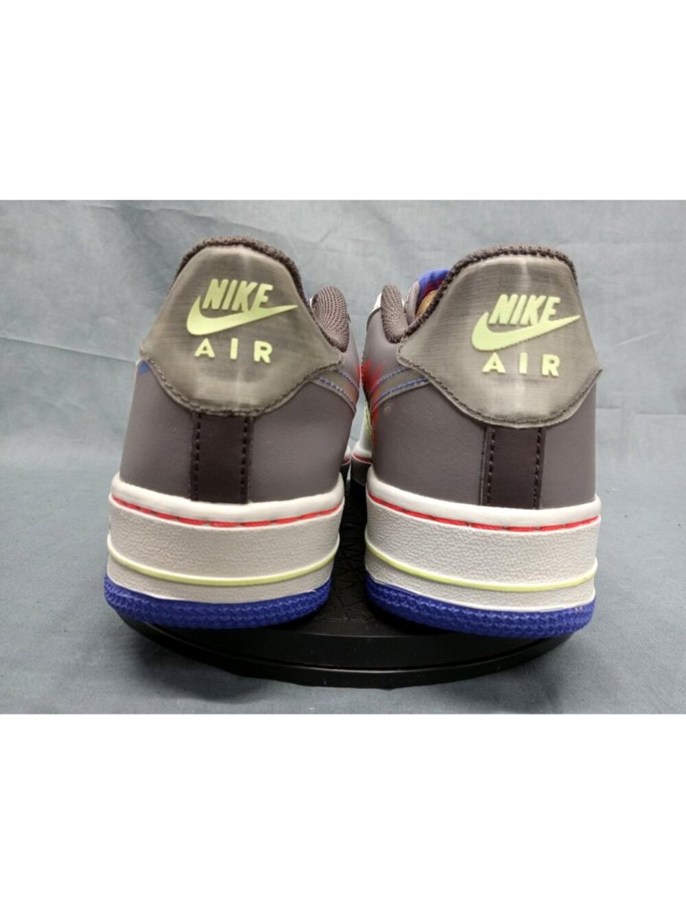 Nike Air Force 1 Dunk It (GS) Sneakers Platinum Violet Boys Size 5 NEW NO BOX! - Picture 7 of 11